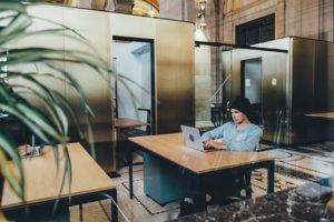 Woman on laptop