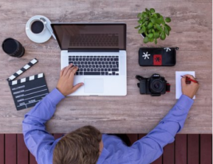 Man on laptop