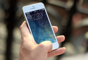 an iphone